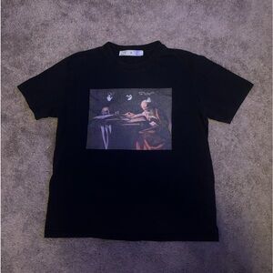 Size Large OFF-WHITE Caravaggio Short Sleeve T-Shirt
